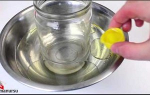 How to cut a glass bottle or jar with a smooth clean cut